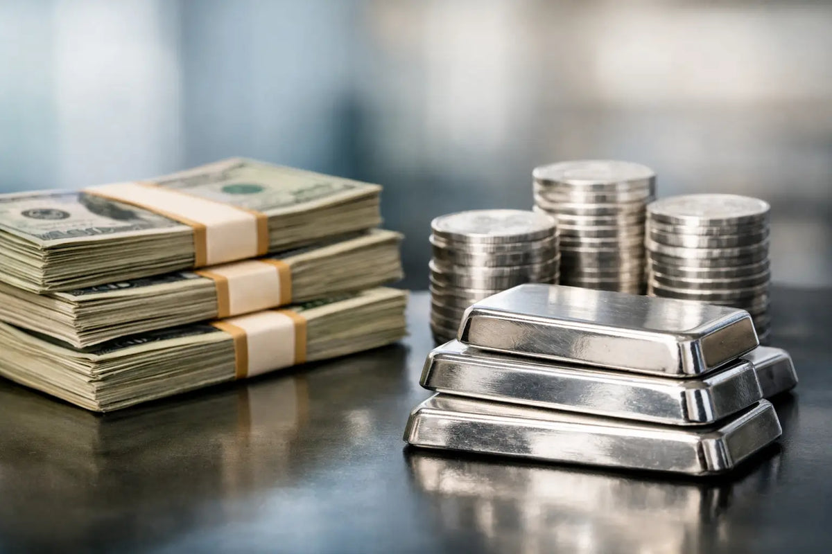 Cash Savings vs Physical Silver Compared