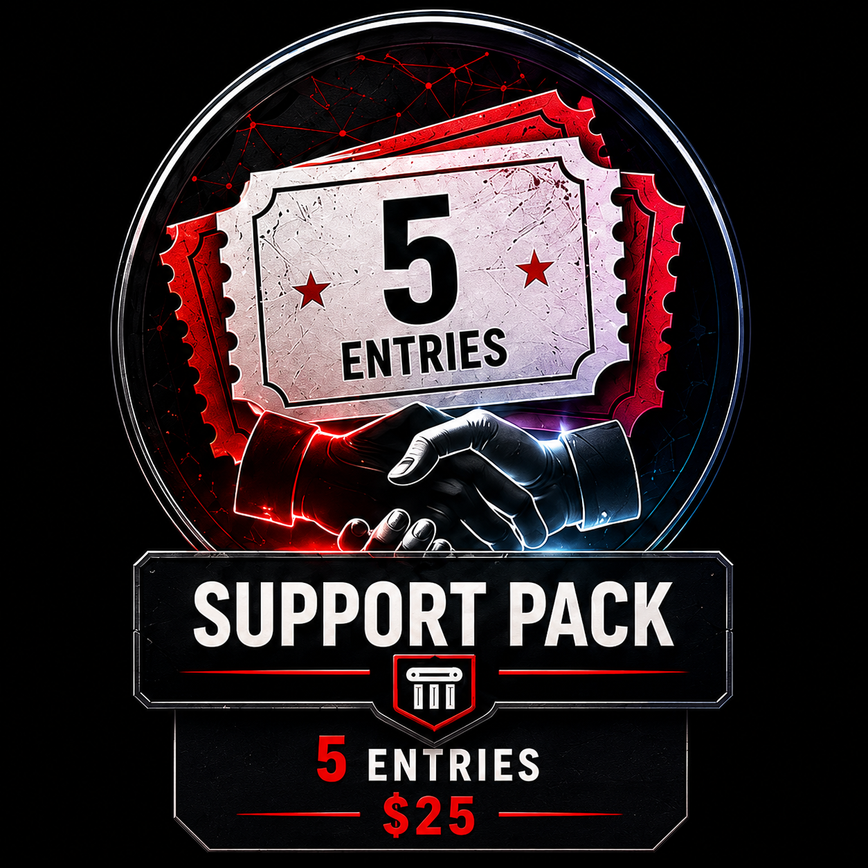 Red Pill Expo 26 Raffle Entry Support Pack - 5 Tickets